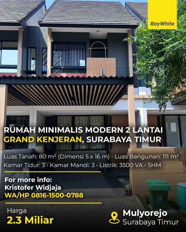 dijual rumah akeno grand kenjeran
