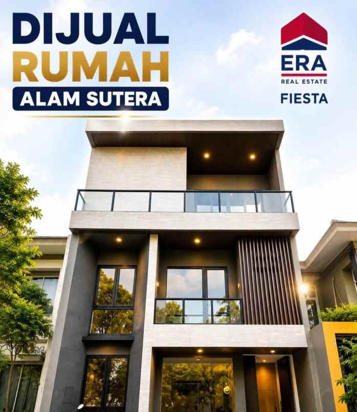 dijual rumah alam sutera feronia