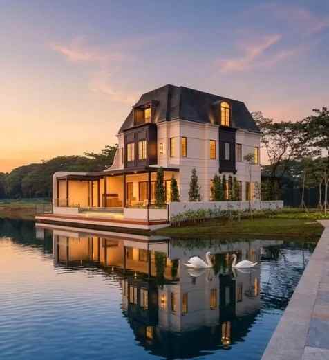 dijual rumah allegra casa de lago lippo
