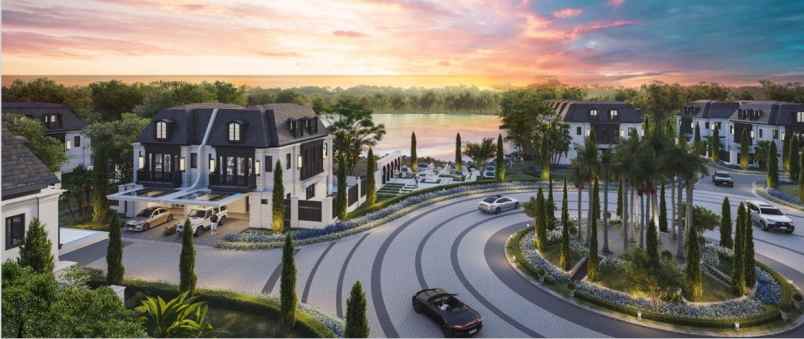 dijual rumah allegra casa de lago lippo