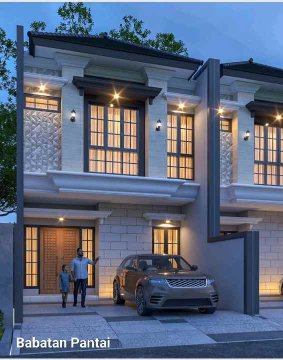 dijual rumah babatan pantai