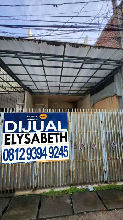 dijual rumah bangun cipta sarana
