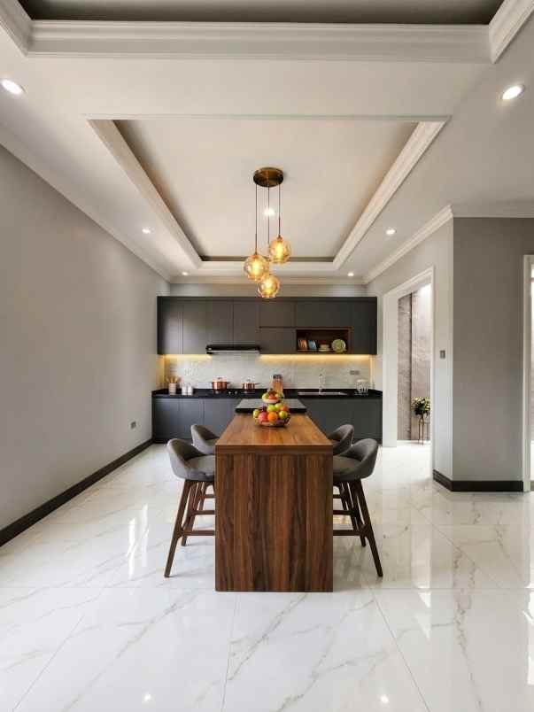 dijual rumah baru on progres design american classic