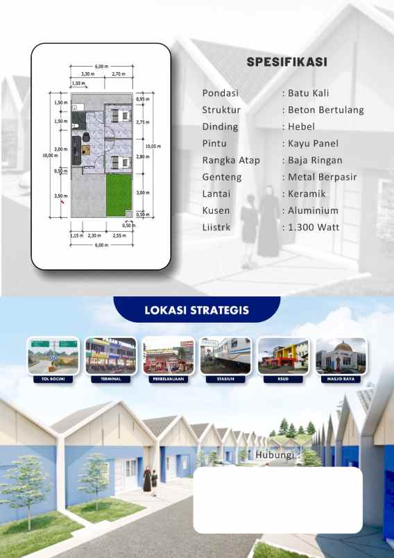 dijual rumah bumi indah cibodas jl ry