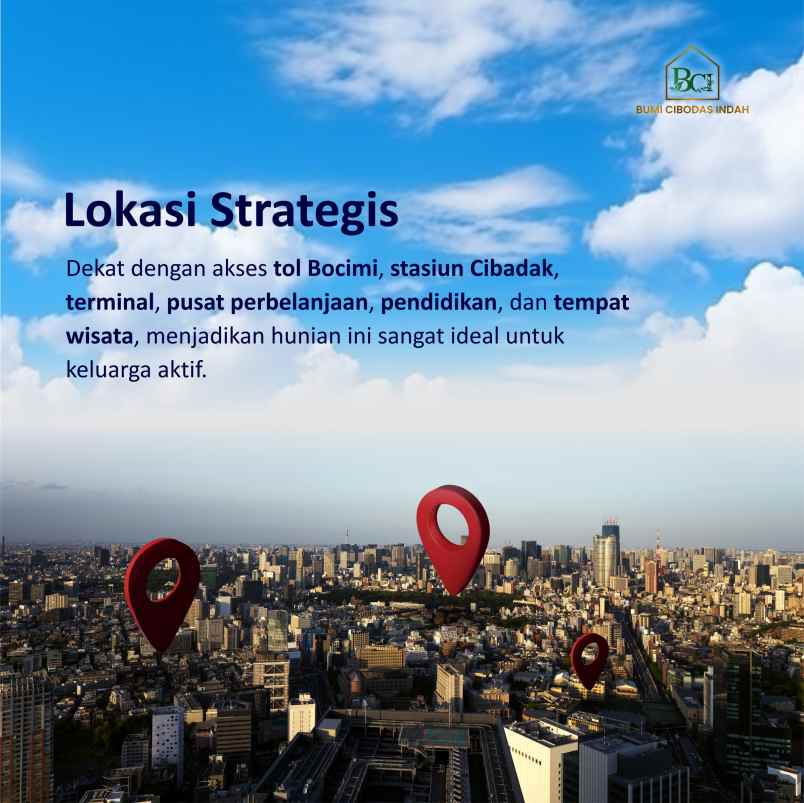 dijual rumah bumi indah cibodas jl ry