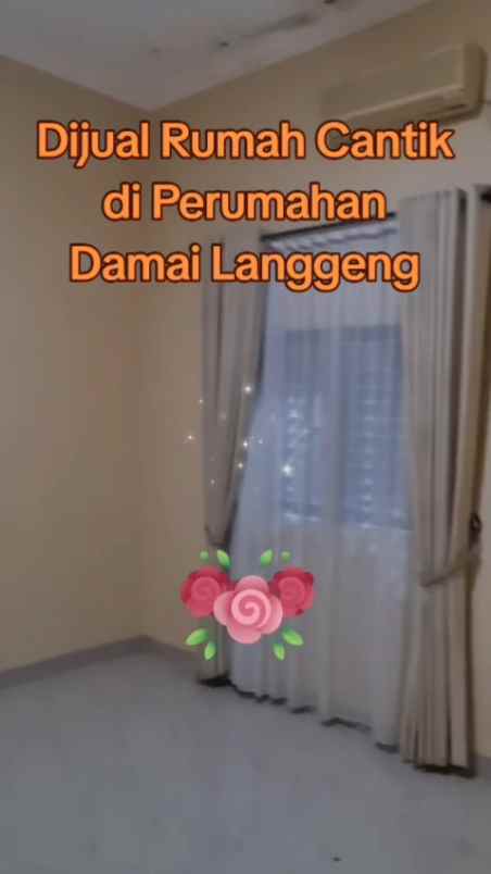 dijual rumah cantik di damai langgeng