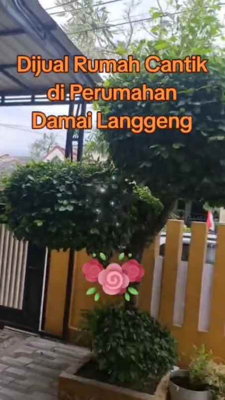 dijual rumah cantik di damai langgeng