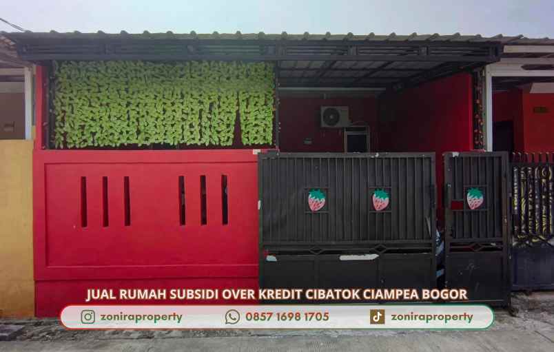 dijual rumah cibatok ciampea bogor