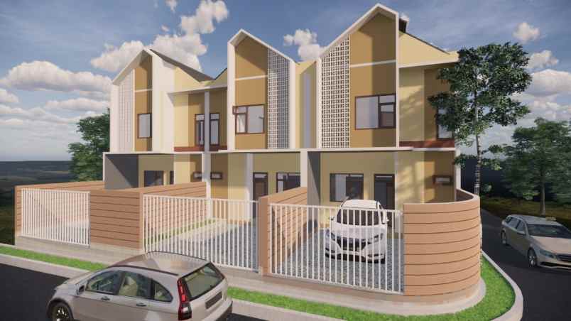 dijual rumah cluster baru daerah pamulang