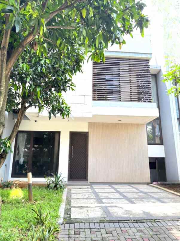 dijual rumah cluster prestigia bsd city