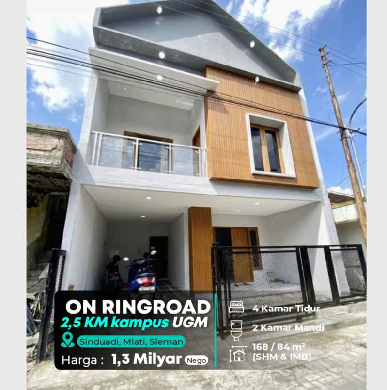 dijual rumah dalam ring road