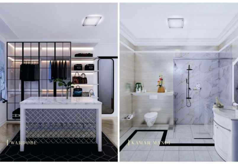 dijual rumah danau bogor raya katulampa