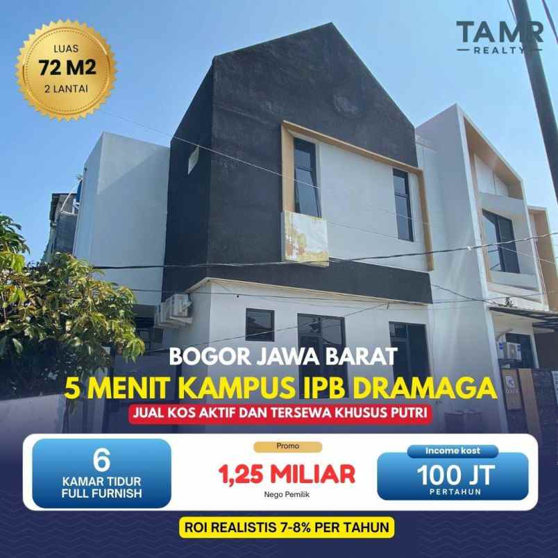 dijual rumah dramaga