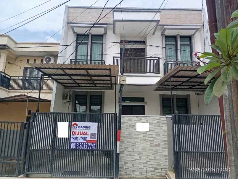 dijual rumah gading griya residence