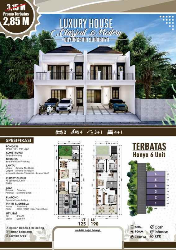 dijual rumah gayungsari