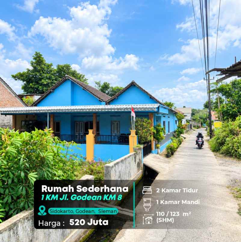 dijual rumah godean