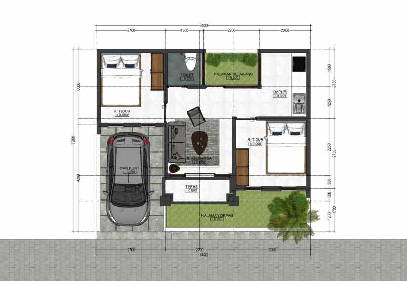 dijual rumah griya taman ayu sanggulan