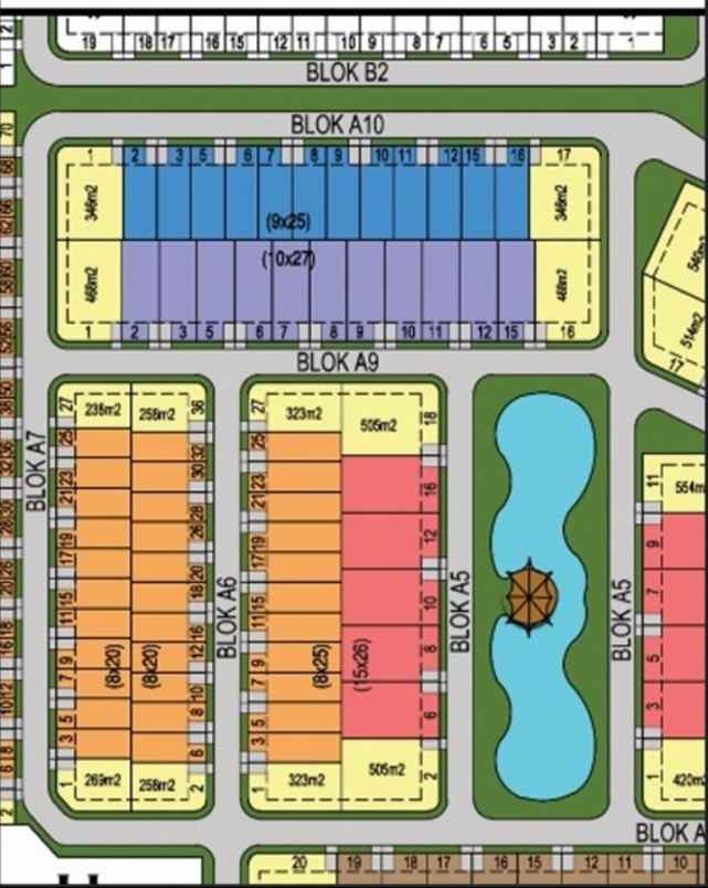 dijual rumah jalan boulevard barat raya