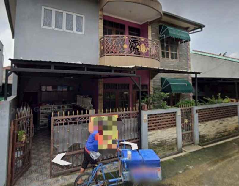 dijual rumah jalan h jamhur kel gandul