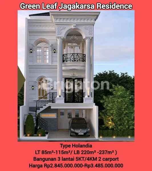 dijual rumah jalan jagakarsa raya jagakarsa