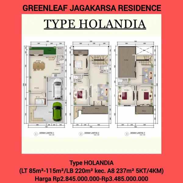 dijual rumah jalan jagakarsa raya jagakarsa