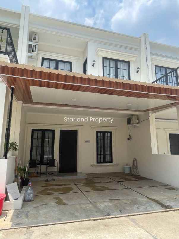 dijual rumah jalan raya pondok aren bintaro