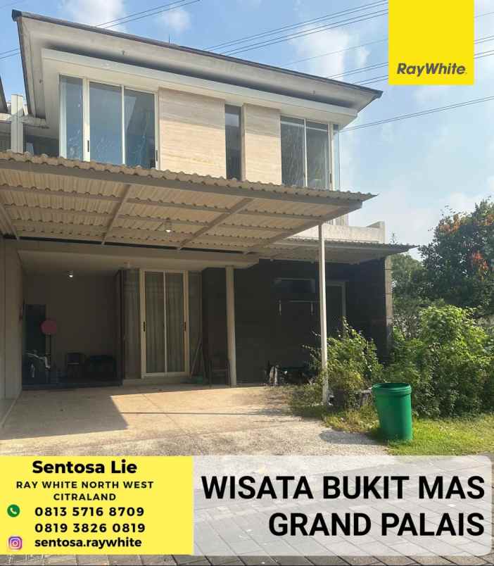 dijual rumah jalan wisata bukit mas 2
