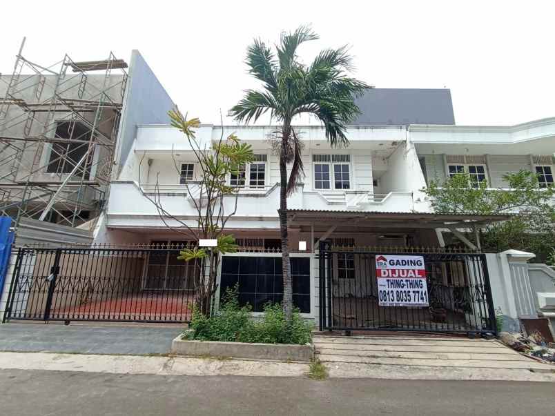dijual rumah janur elok kelapa gading
