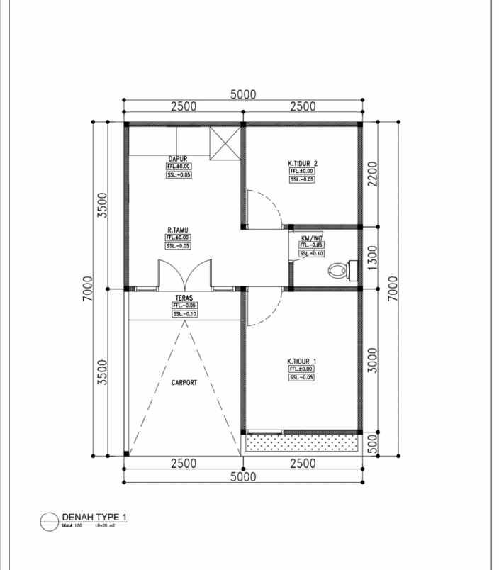 dijual rumah jl al falah