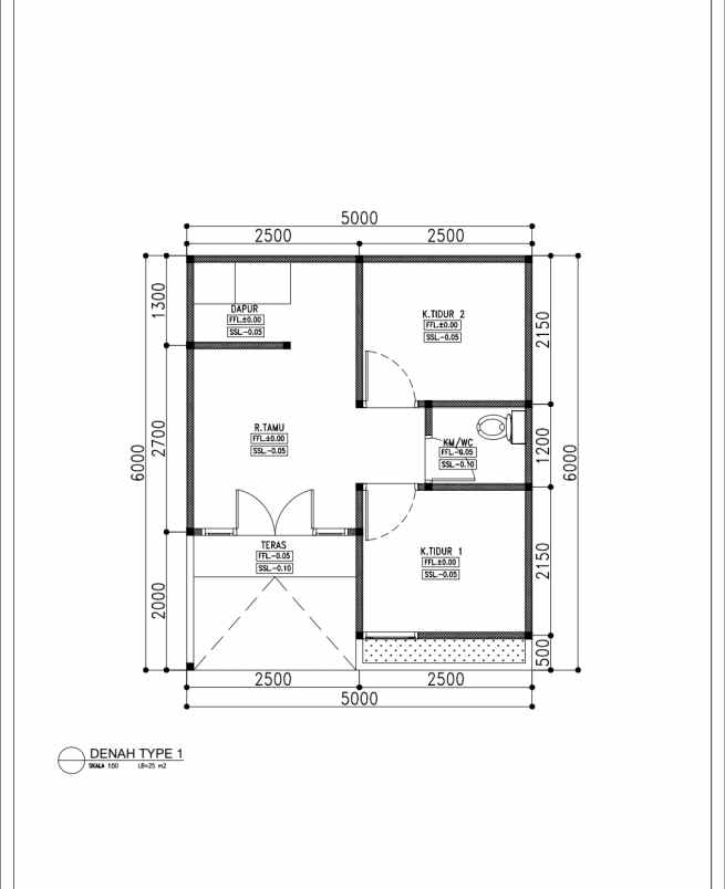 dijual rumah jl al falah