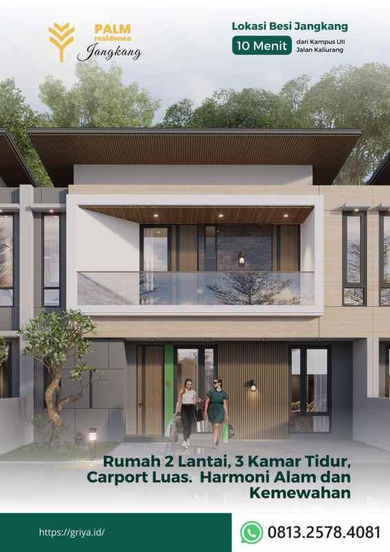 Palm Residence Jangkang Hunian Premium Dekat Kampus Uii Yogyakarta