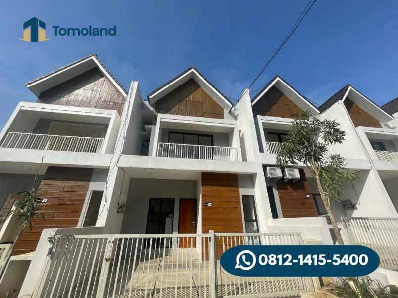 dijual rumah jl chili joyogrand blok