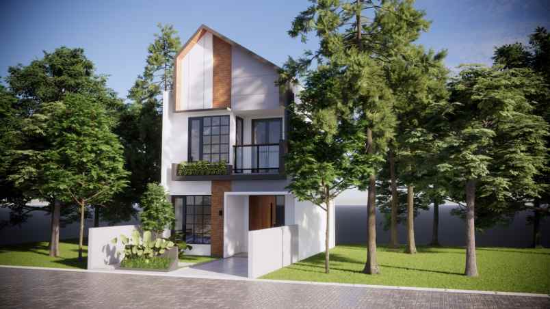 dijual rumah jl cihanjuang cihanjuang