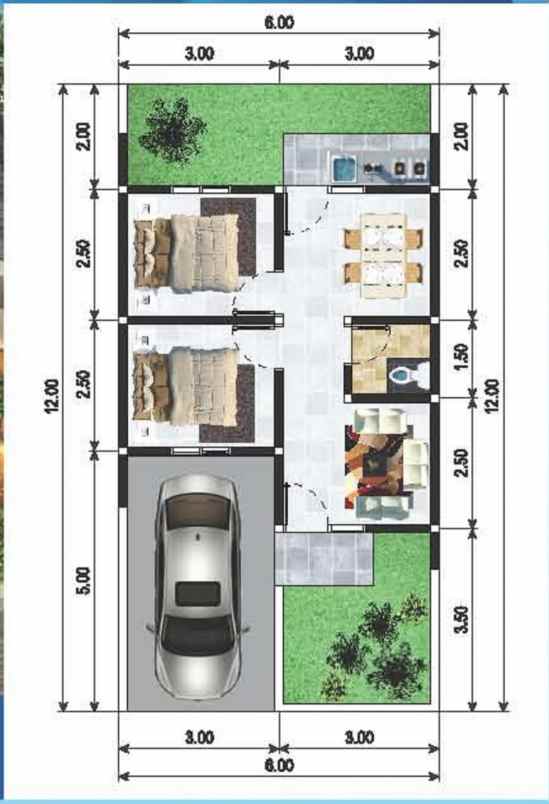 dijual rumah jl dipati kota banjar