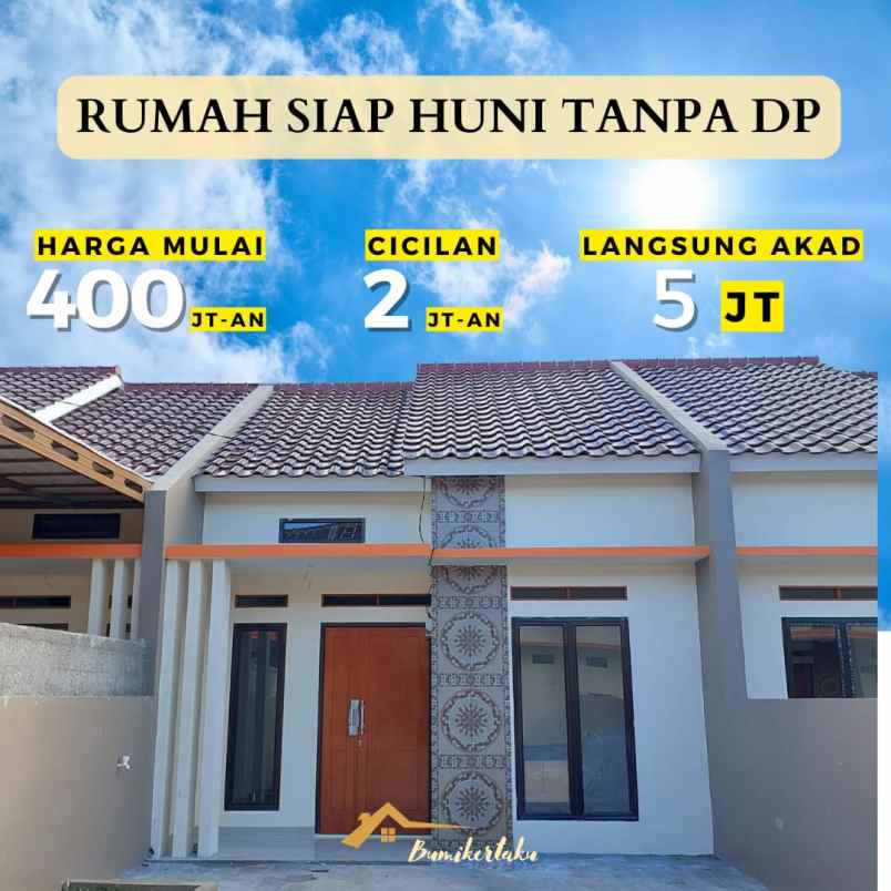dijual rumah jl haji maat duren seribu