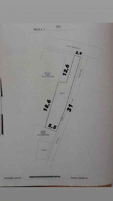 dijual rumah jl k h ramli selatan