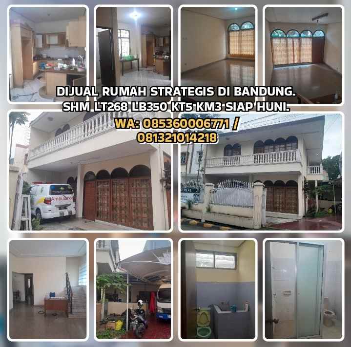 dijual rumah jl sabar no 25 bandung