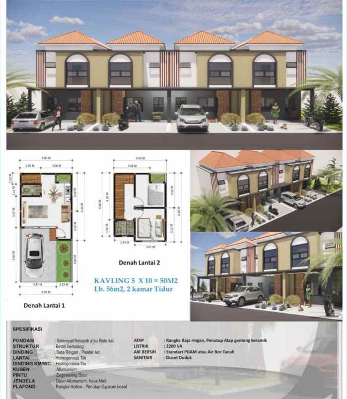 dijual rumah kalisari