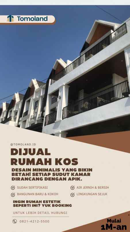 dijual rumah merjosari