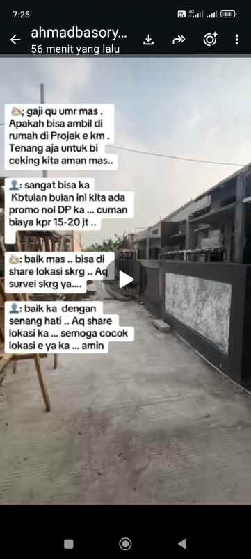 dijual rumah minimalis lingkungan asri di semarang