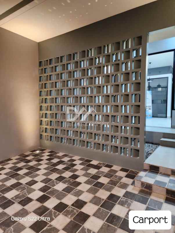 dijual rumah modern griya loka bsd