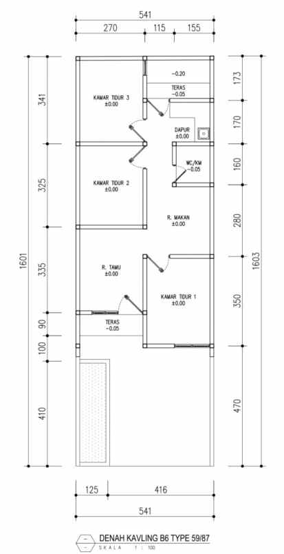 dijual rumah murah modern minimalis di pitara depok