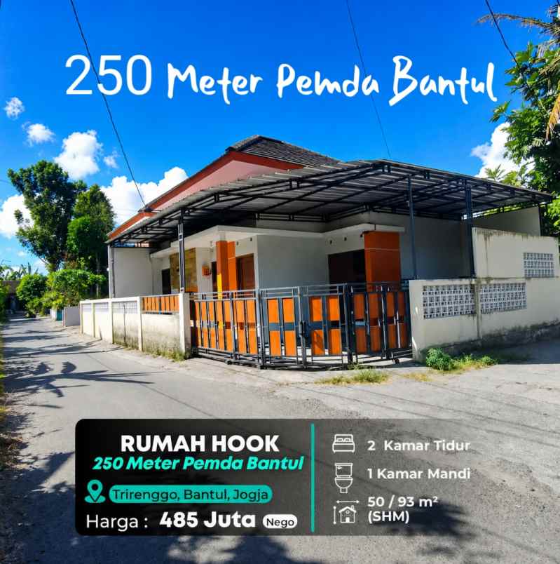 dijual rumah pemda bantul
