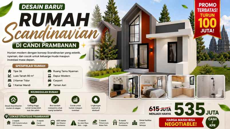 dijual rumah perumahan karta kirana