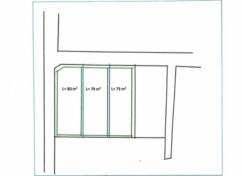 dijual rumah pondok bambu