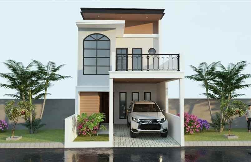 dijual rumah pondok bambu