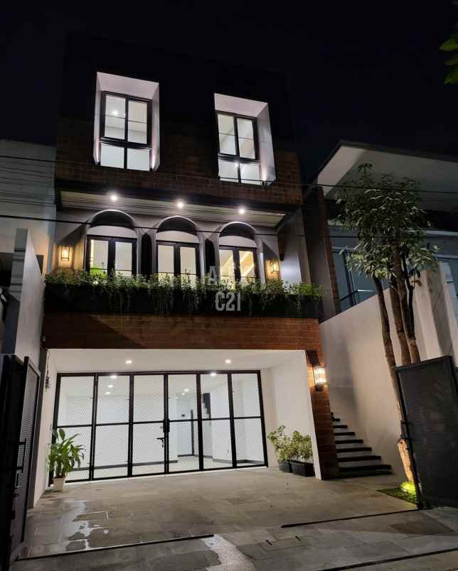 Dijual Rumah Baru Semifurnished 35 Lantai Di Pondok Indah Jakarta Se