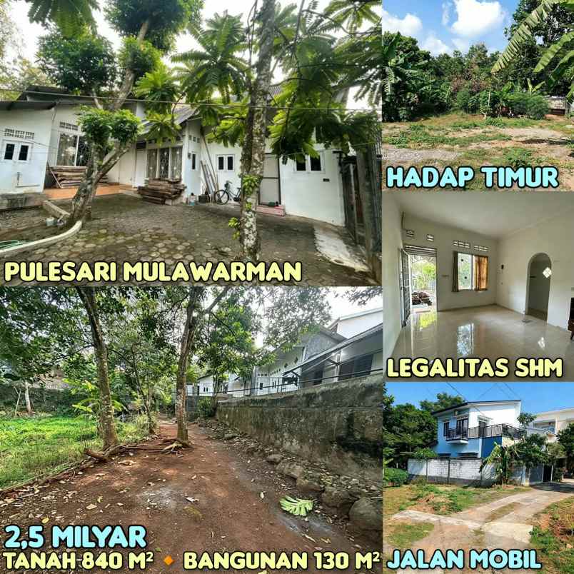 dijual rumah pulesari mulawarman