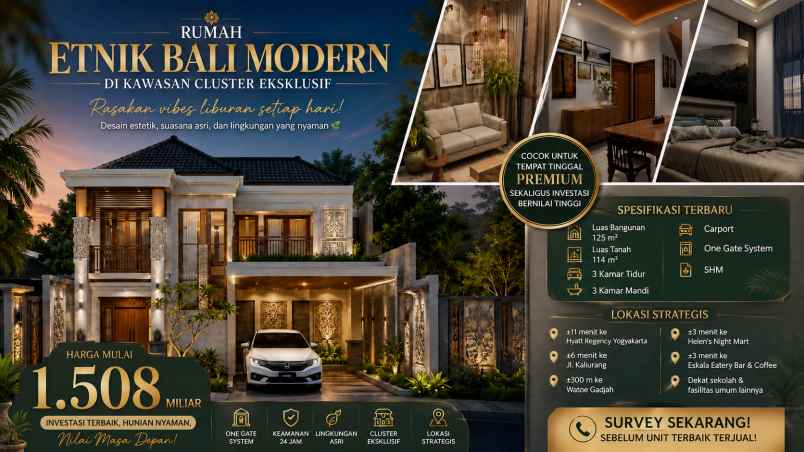 dijual rumah rumah palagan ngaklik sleman