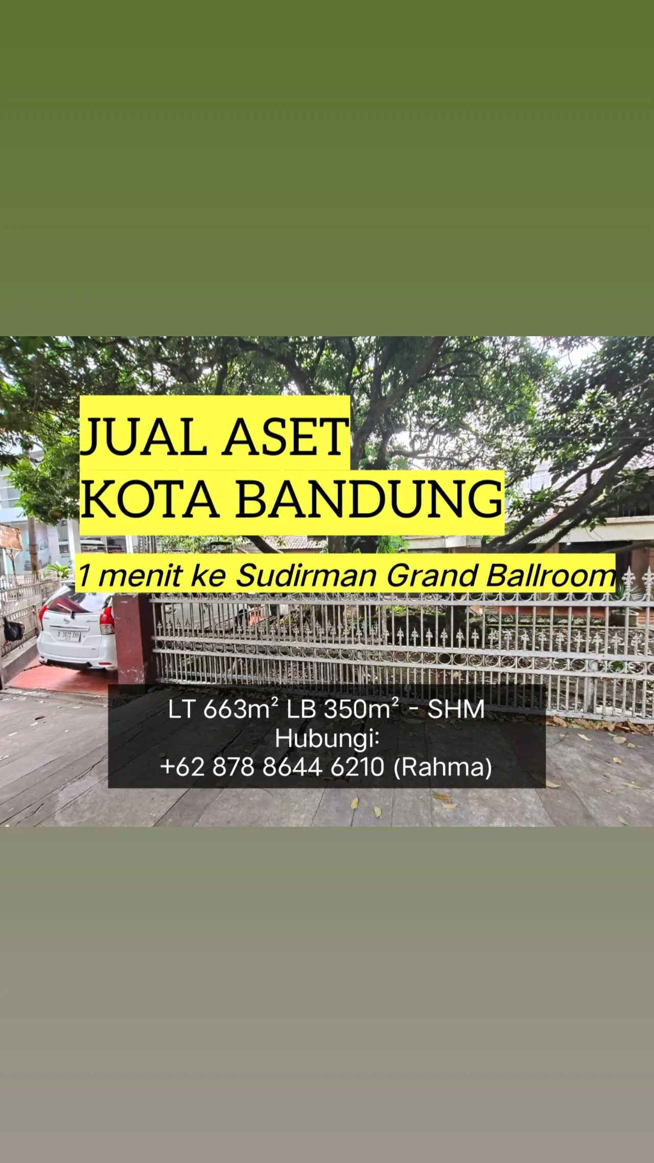 dijual rumah sudirman warung muncang